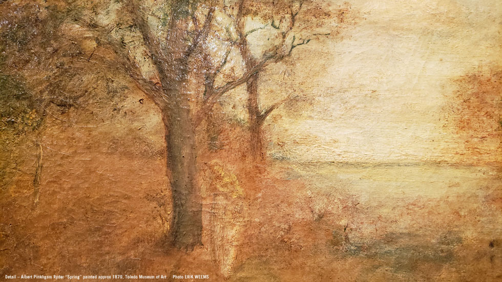 Detail image - Spring - painted 1879 - Albert Pinkham Ryder